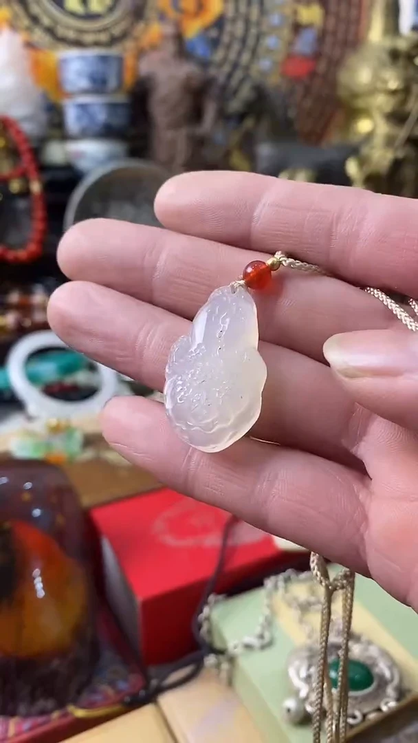 未镶嵌颈饰玛瑙/玉髓-----主播推荐-------