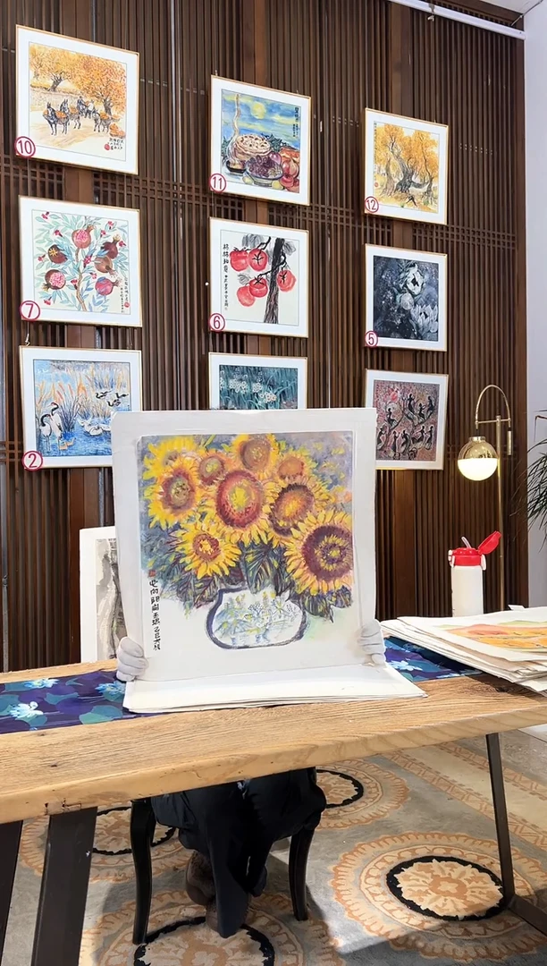 版画版画耿玉琨名章限量版画S