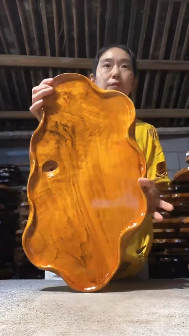 时**你实木茶盘   一物一拍