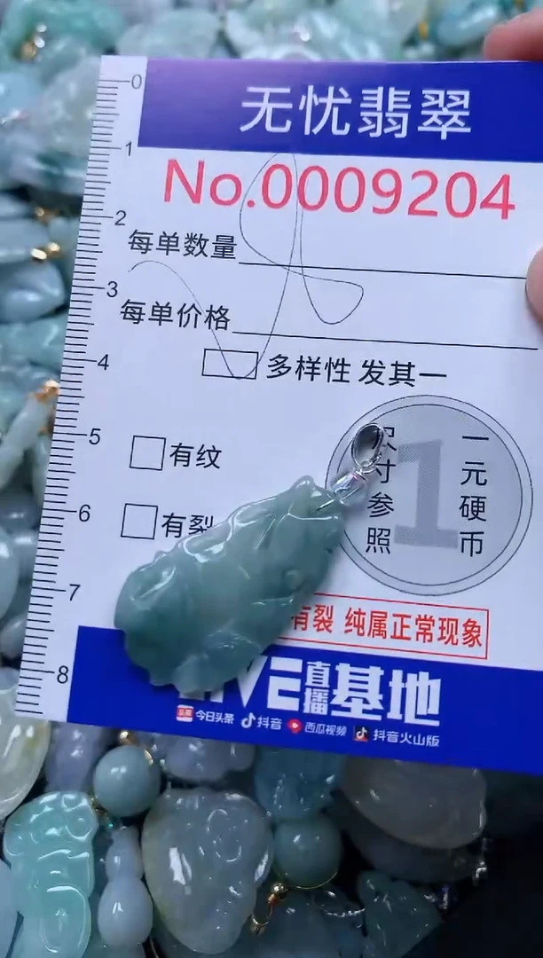 颈饰未镶嵌翡翠9204