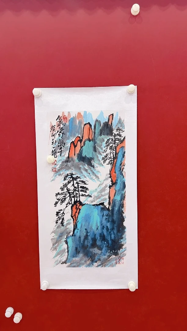 【闪购商品】书法姜国华    2平尺  山水