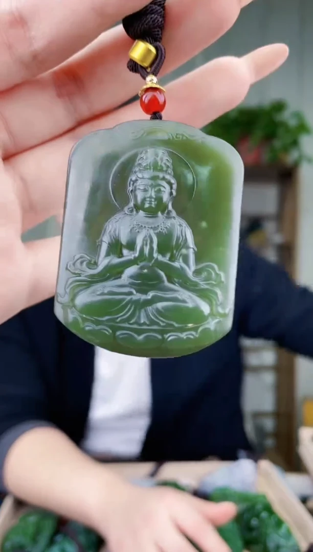 未镶嵌和田玉挂件拍一发一，多样性发货！