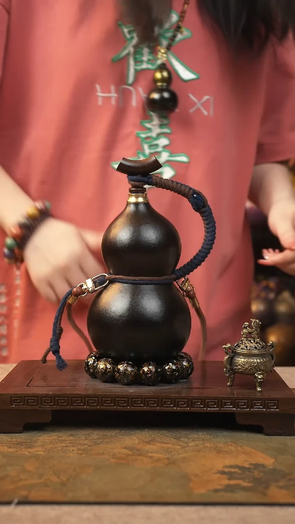 111云匠大漆酒葫芦一物一拍