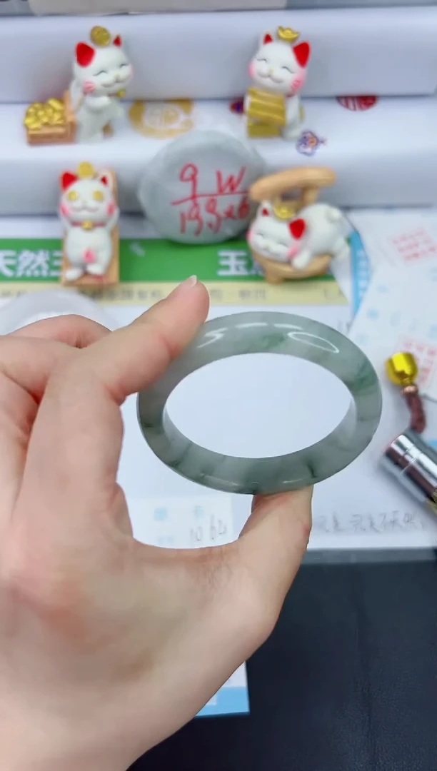 【闪购商品】石英质玉手镯未镶嵌1064-54