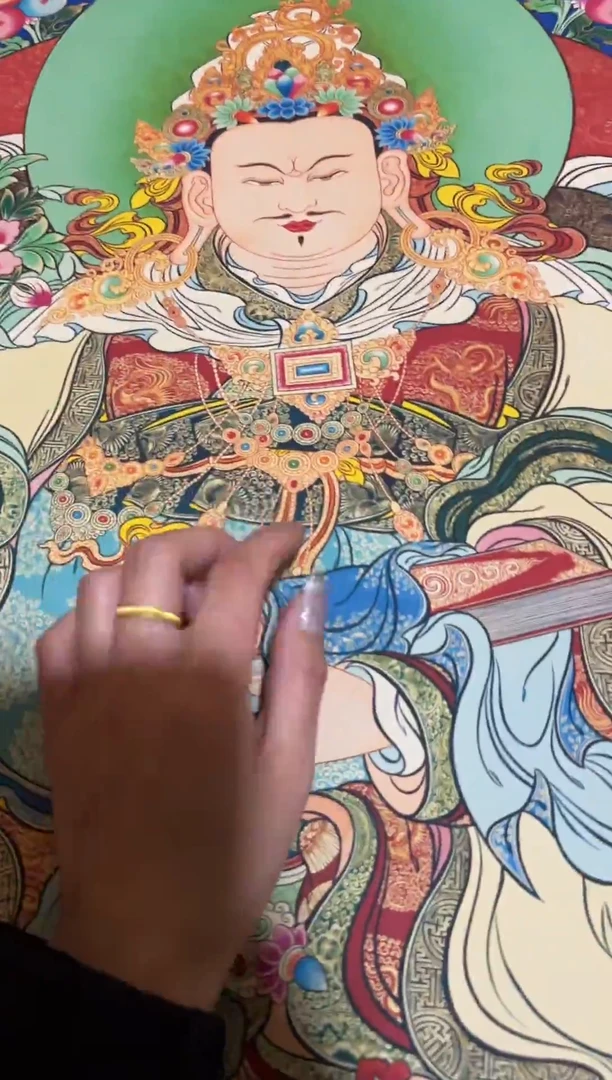 精品唐卡=====工艺品莲花生大师
