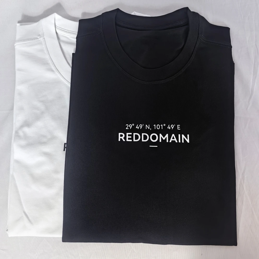 Sweet DD-K系列双色圆领印花夏季短袖T恤