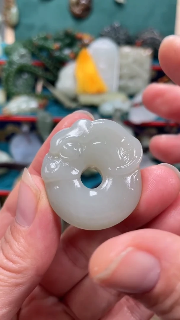 未镶嵌和田玉挂件00111