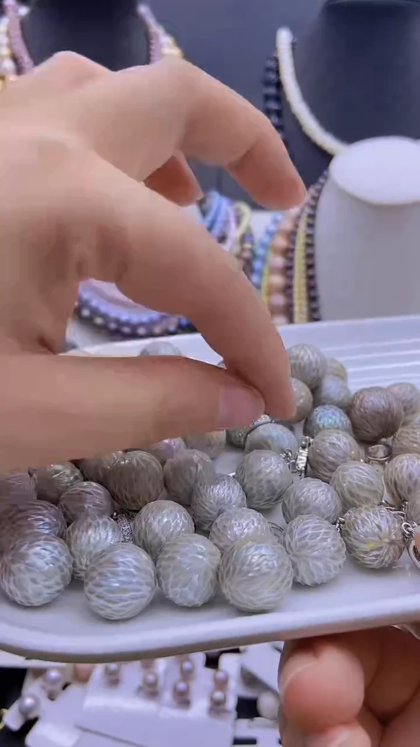 未镶嵌淡水珍珠原创设计4