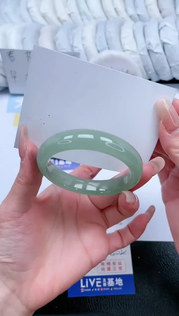 【闪购商品】石英质玉手镯未镶嵌T79-51.2