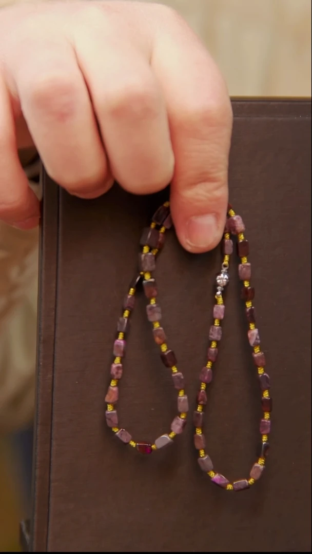 苏纪石（舒俱来）未镶嵌老油紫项链47号