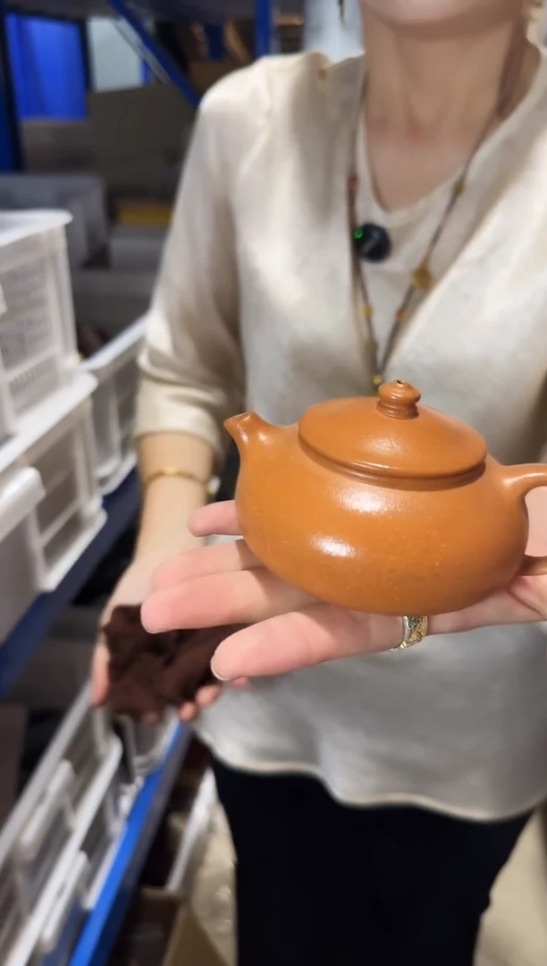 茶壶紫砂黄金段寒江