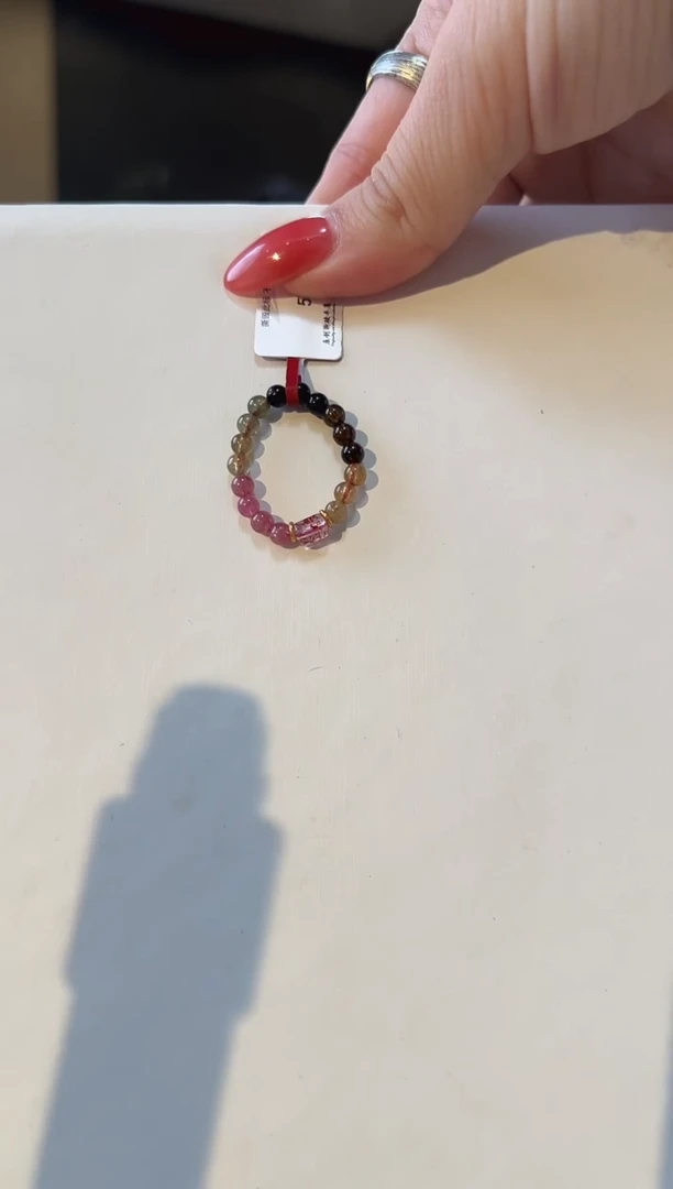 戒指未镶嵌碧玺DIY多样式随机发一