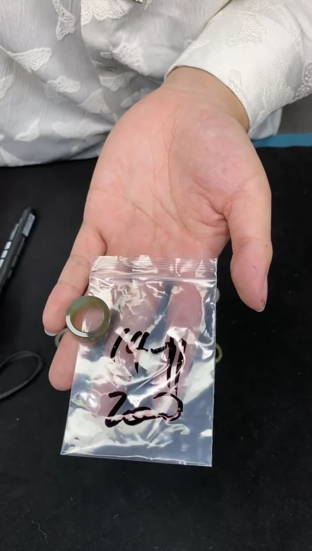 【闪购商品】和田玉戒指未镶嵌浅末蓝