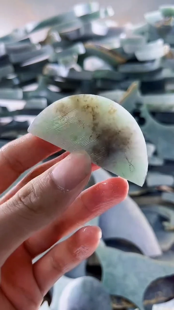 裸石翡翠缅甸翡翠A货陈106