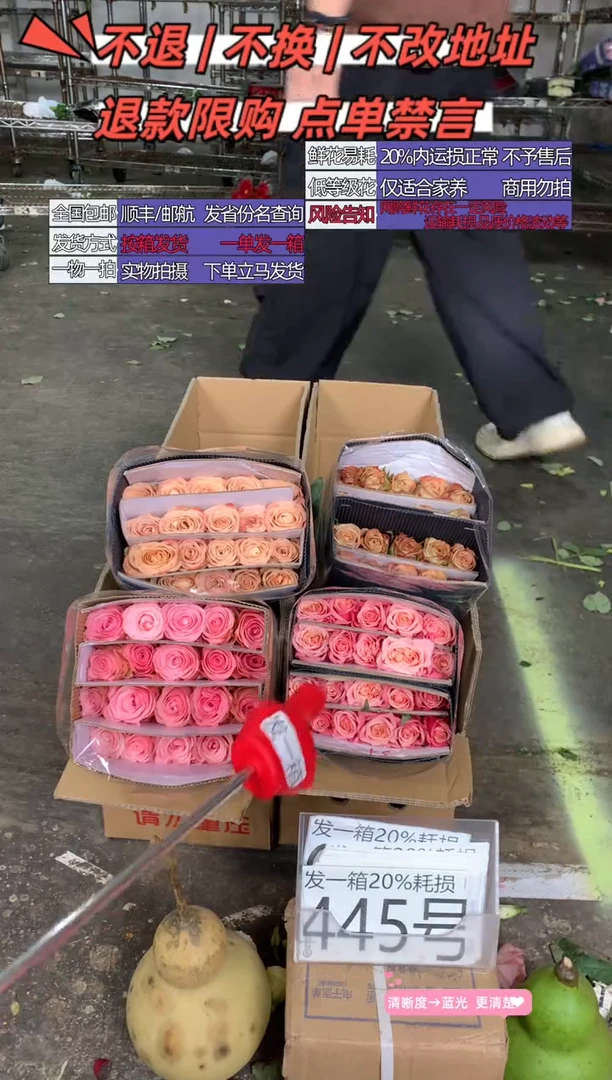 445号♥含20%耗损发一箱