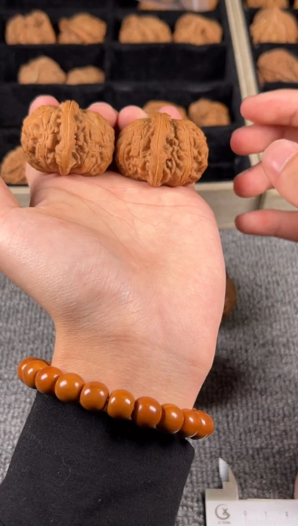 吊坠文玩核桃全品44尺球白22号