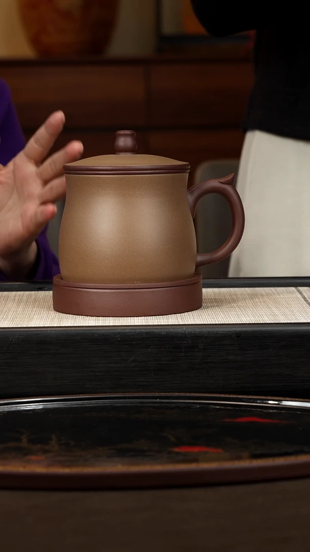 茶壶紫砂【P004】双色盖杯套装