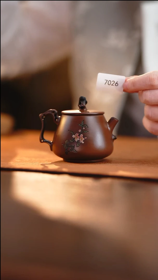雲梦茶器紫陶茶壶7026