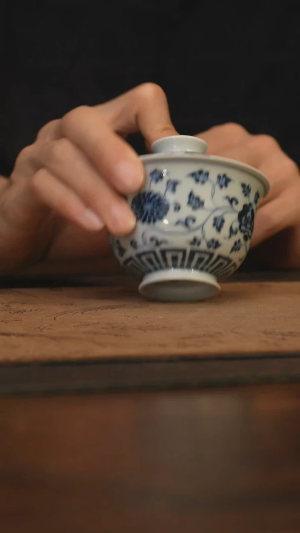 瓷片柴窑青花破价福利