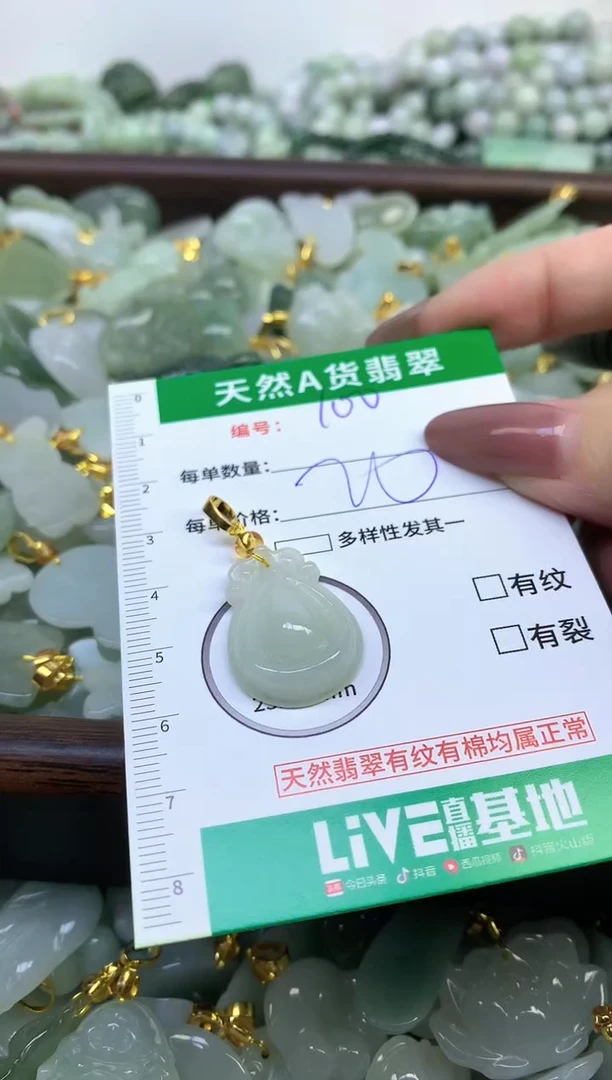 颈饰未镶嵌翡翠纯天然缅甸A货翡翠