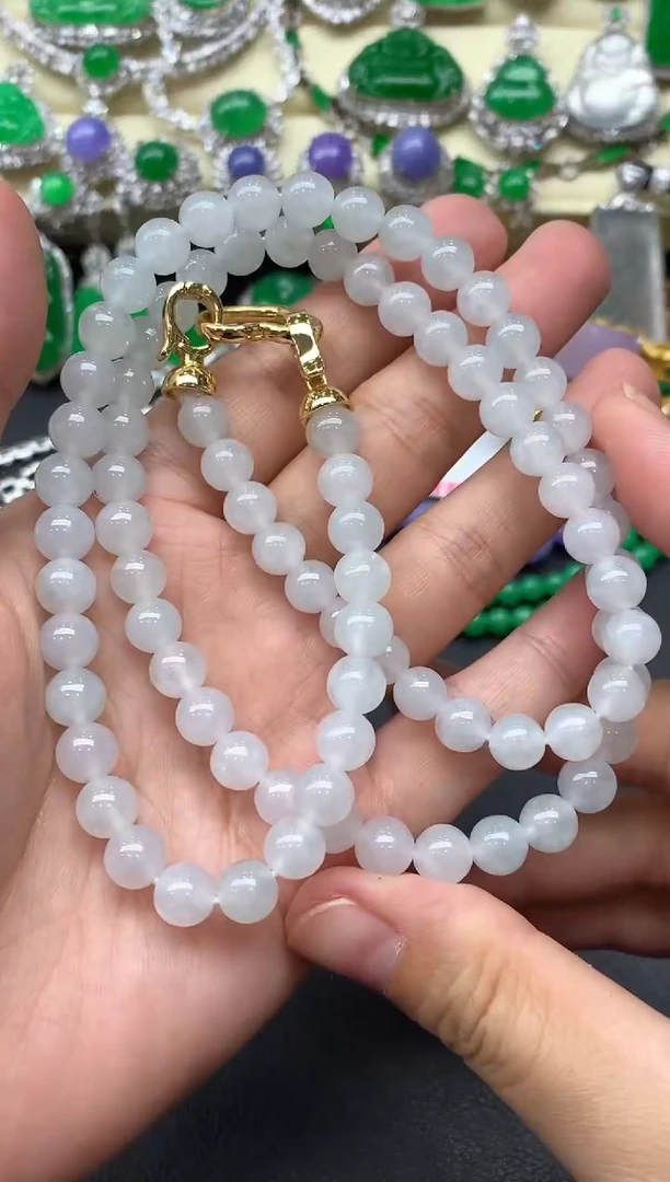 颈饰未镶嵌翡翠293-中国好珍宝