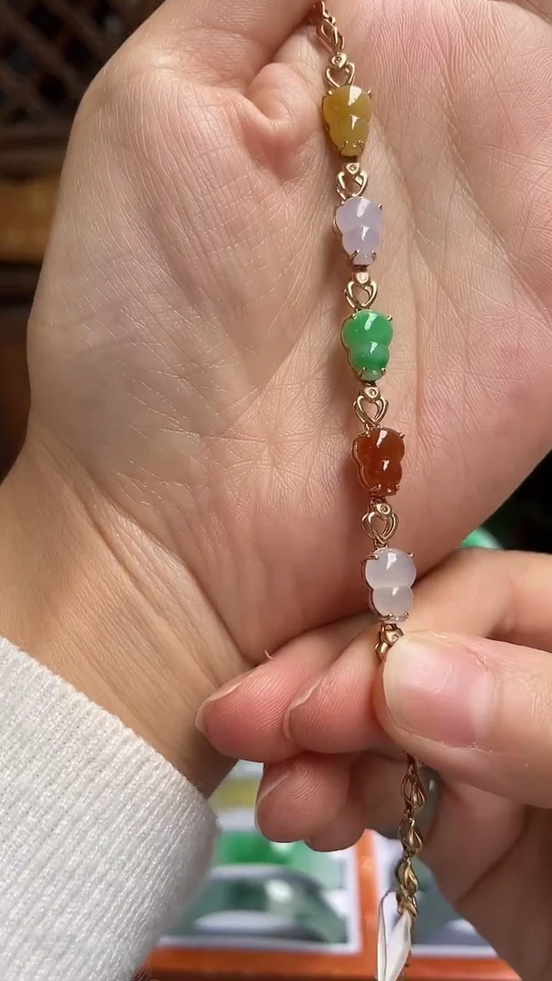 未镶嵌手链翡翠手链