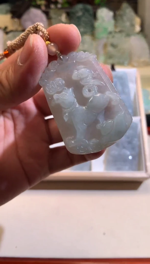 翡翠未镶嵌颈饰5/10/128