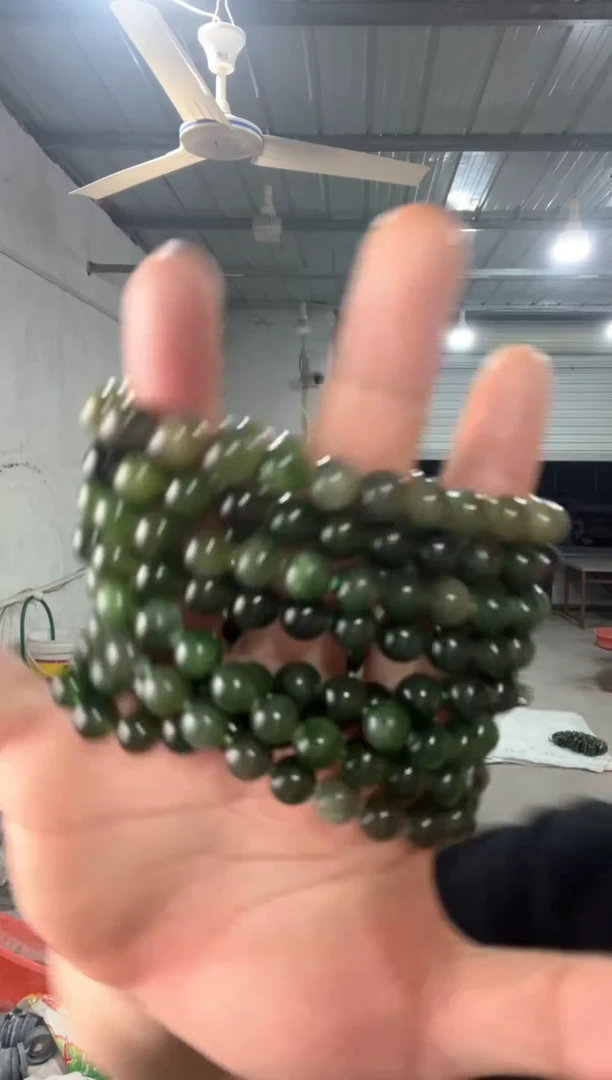 手串未镶嵌和田玉碧玉手串多样性拍一发一