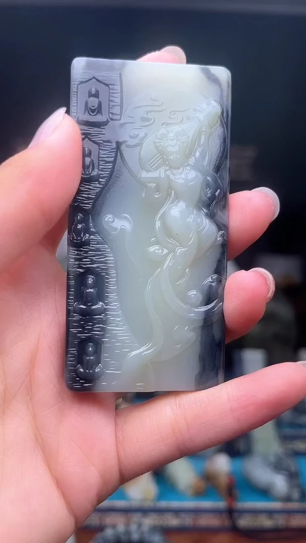 未镶嵌和田玉挂件1