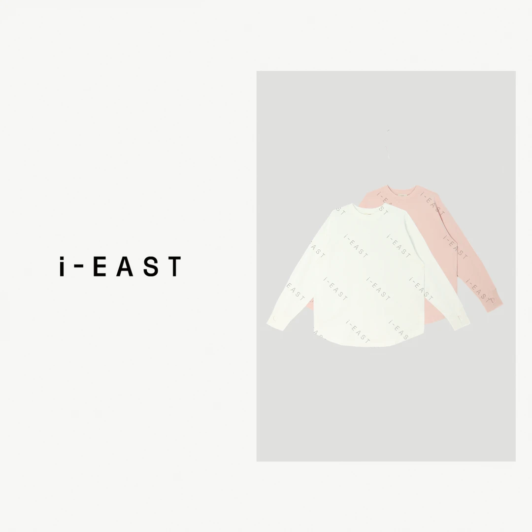i-EAST 初次心动~极简超舒适的长T恤上衣-5C SY0904