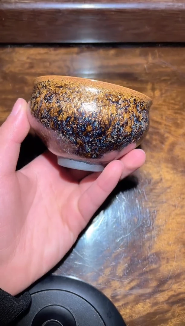 【闪购商品】茶盏名家徐亚凤建盏（带证书礼盒）9