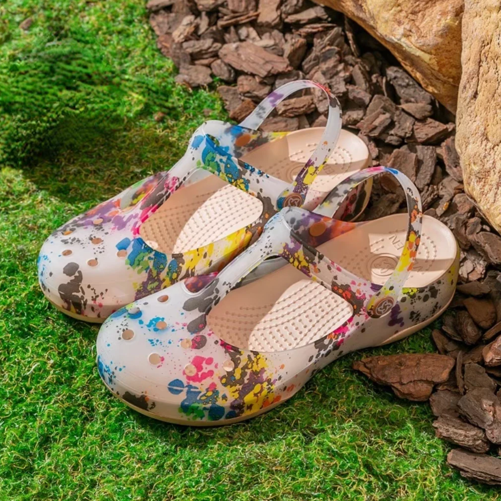 【镇店之宝】维布伦果冻鞋6039夏季女士洞洞鞋透气软底防滑果冻沙滩