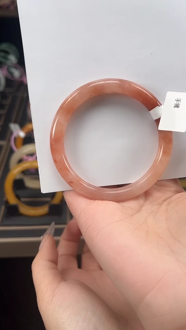 未镶嵌手镯石英质玉59圈口016