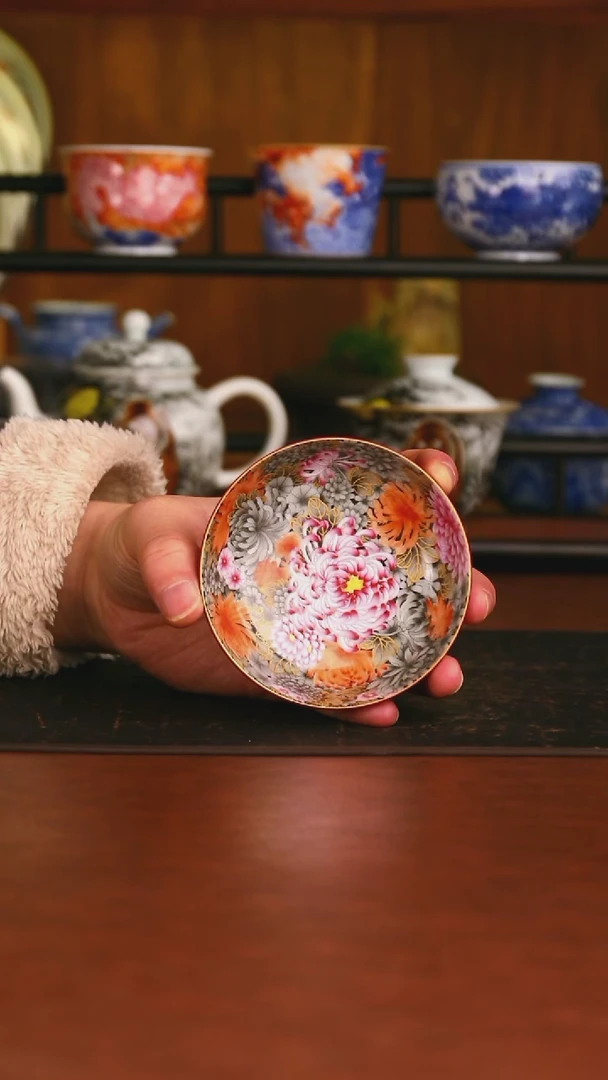 景德镇手工手绘的39