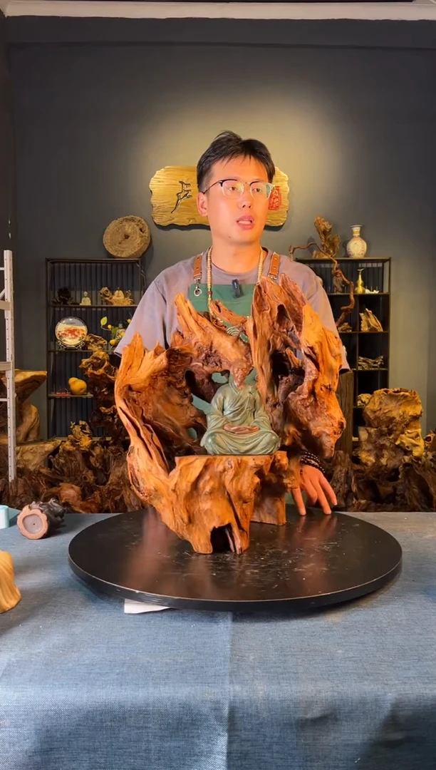 木卢师傅根艺作品（不包含人物摆件）