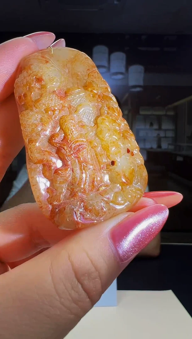 翡翠未镶嵌颈饰0013269312