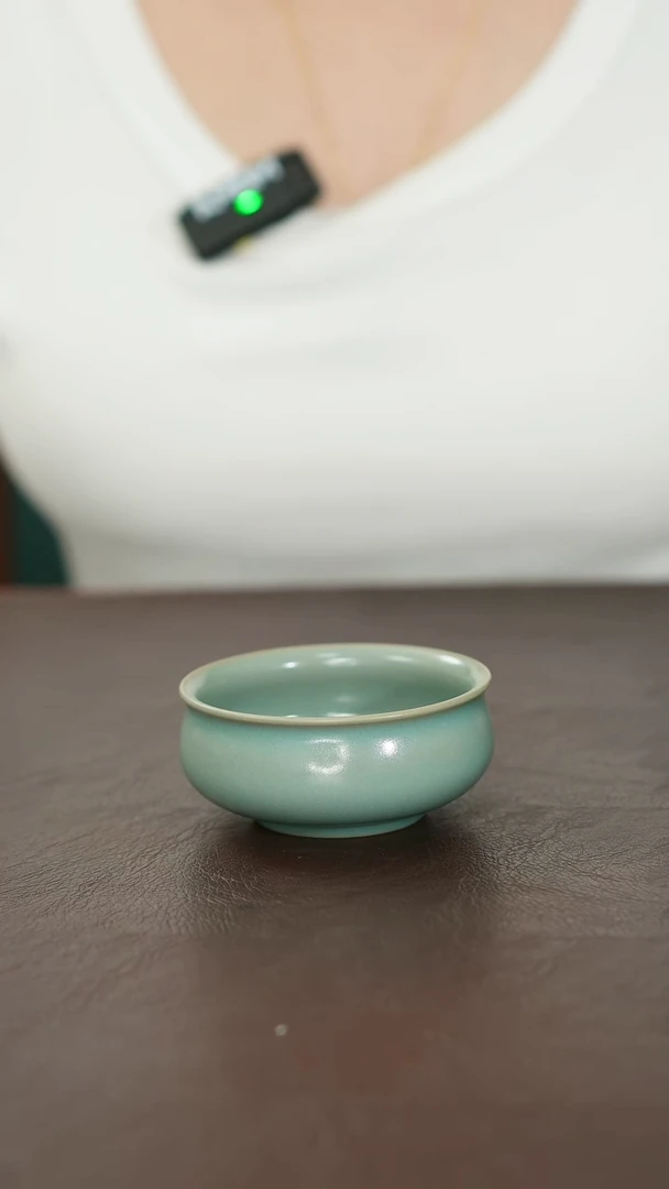 摆件原矿汝宋汝瓷364