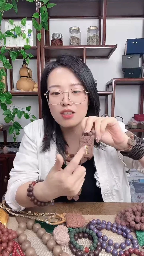 泥塑抱扑+金颜茉莉的脖挂