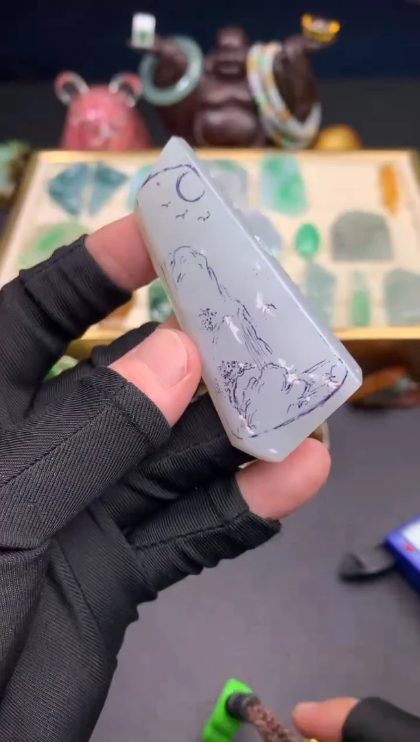 未镶嵌定制翡翠天然翡翠裸石（包工）