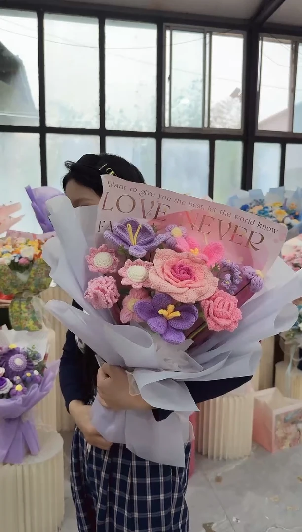 非遗手工定制花束，孤品清仓！！