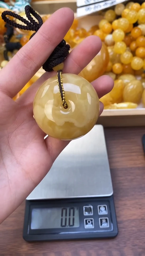 裸石琥珀未镶嵌天然琥珀蜜蜡