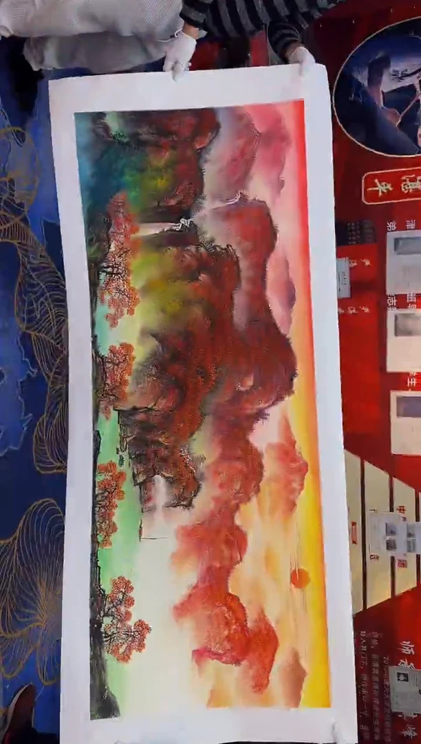 【闪购商品】国画国画获奖画展作品绘画