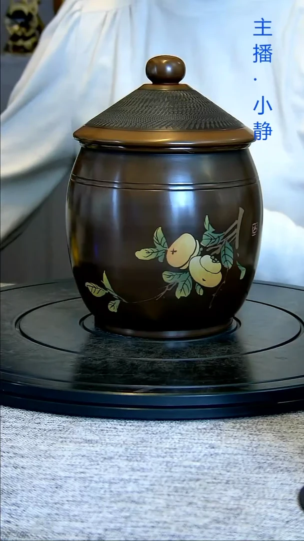 全手工紫陶茶罐精磨151