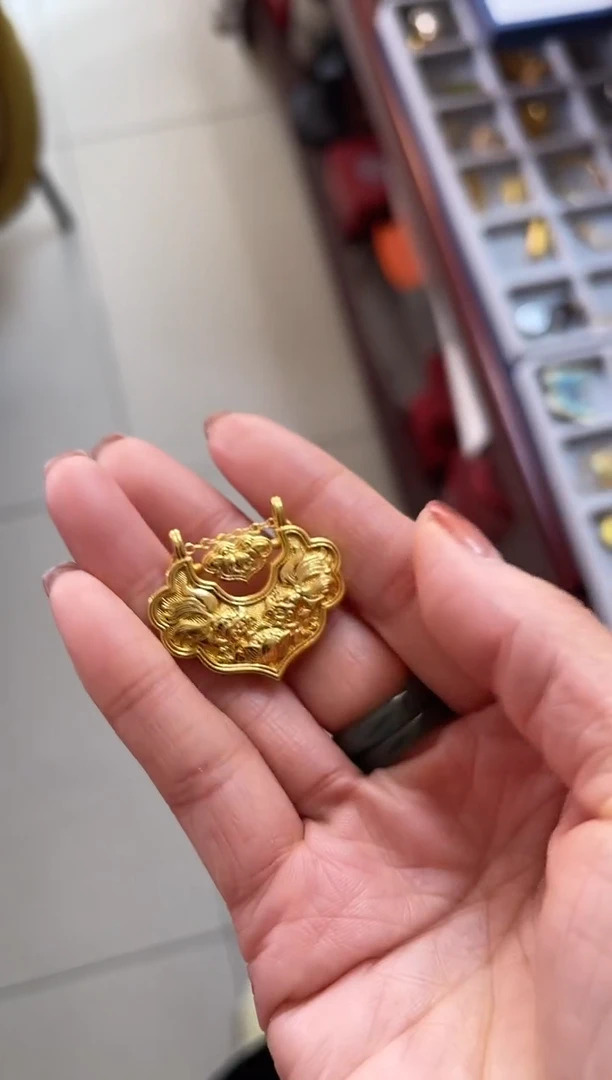 【闪购商品】如意珐琅景泰蓝吊坠