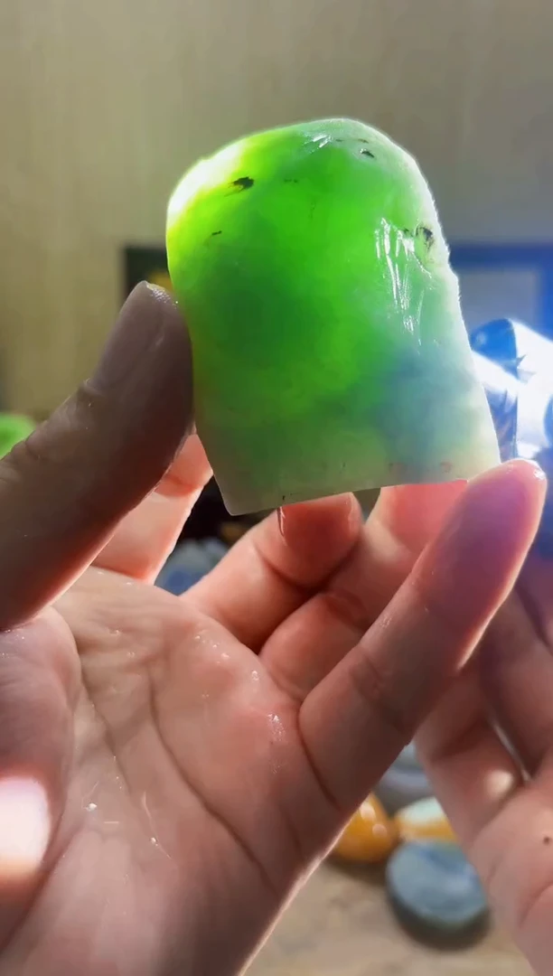 未镶嵌挂件翡翠A货常星4027