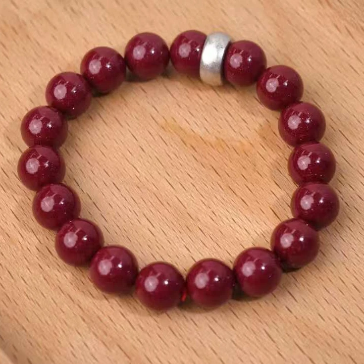 含辰砂工艺品手串【珠宝童掌柜】-10mm