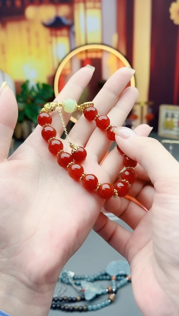 未镶嵌手链玛瑙/玉髓手链1