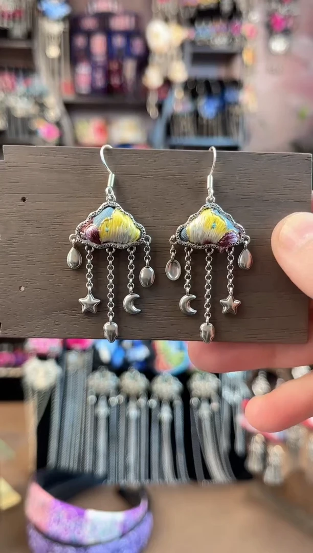 织绣 民族风手工非遗老绣饰品169