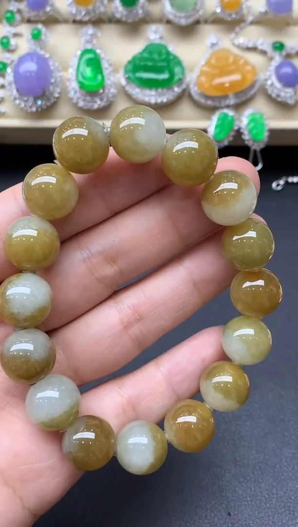 未镶嵌手链翡翠242-中国好珍宝