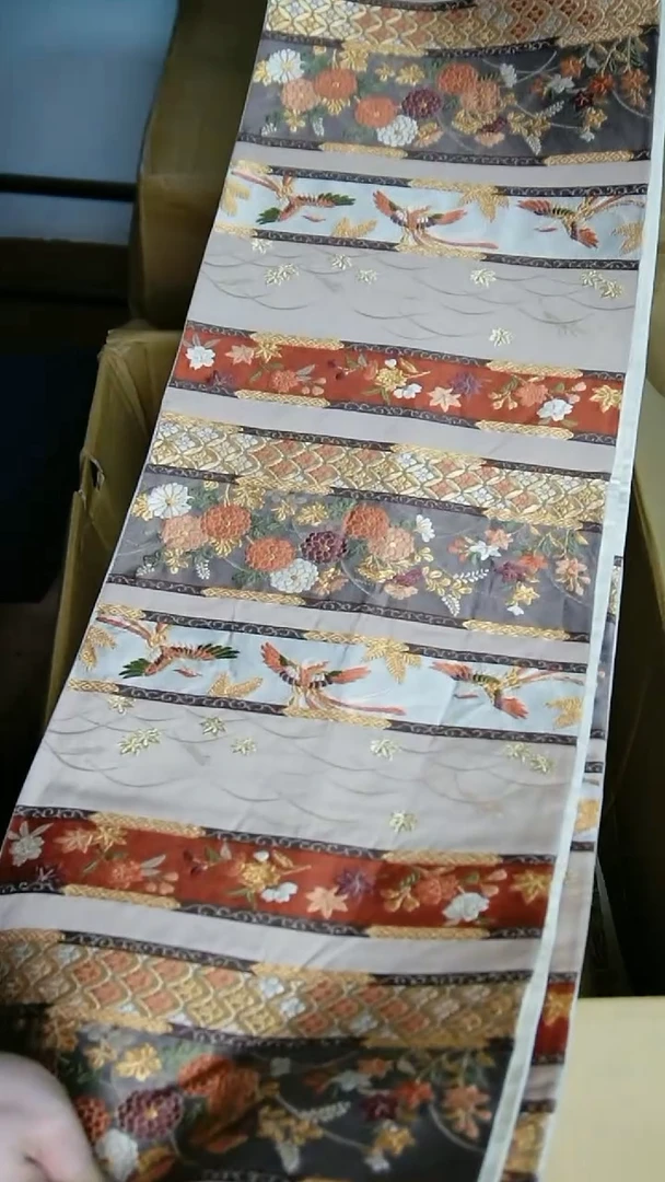 织绣织锦19六通花鸟